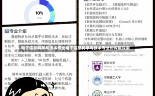 电子信息科学与技术专业电子信息科学与技术专业的深度探索