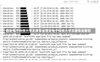 西安电子科技大学王牌专业西安电子科技大学王牌专业概览