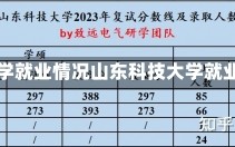 山东科技大学就业情况山东科技大学就业情况分析