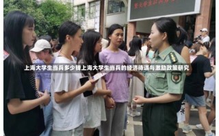 上海大学生当兵多少钱上海大学生当兵的经济待遇与激励政策研究