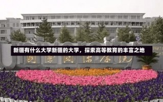 新疆有什么大学新疆的大学，探索高等教育的丰富之地