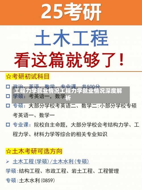 工程力学就业情况工程力学就业情况深度解析-第3张图片-记录生活每一天