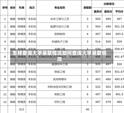 怎样查询大学录取情况如何查询大学录取情况-第1张图片-记录生活每一天