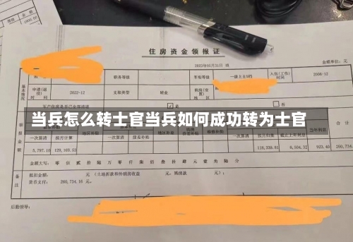 当兵怎么转士官当兵如何成功转为士官-第3张图片-记录生活每一天