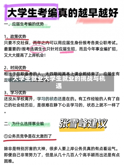 大学生就业大学生就业的挑战与机遇-第1张图片-记录生活每一天