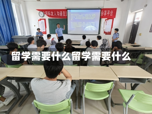 留学需要什么留学需要什么-第2张图片-记录生活每一天