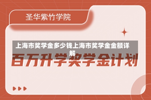 上海市奖学金多少钱上海市奖学金金额详解-第1张图片-记录生活每一天