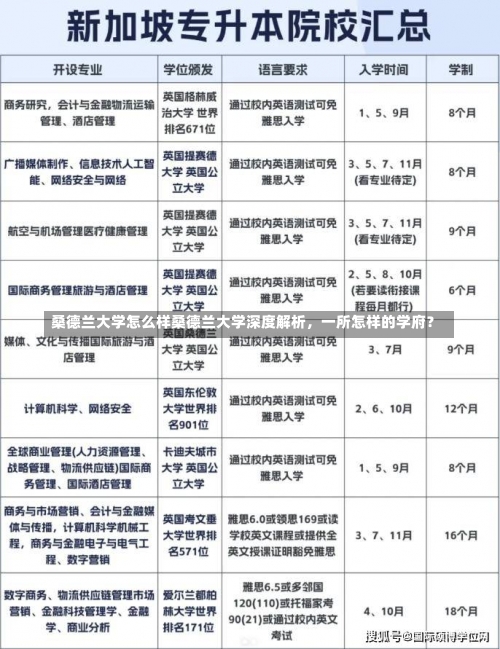 桑德兰大学怎么样桑德兰大学深度解析，一所怎样的学府？-第1张图片-记录生活每一天