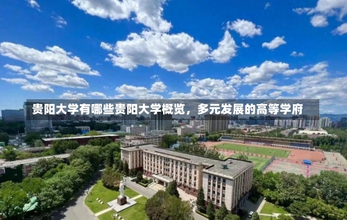 贵阳大学有哪些贵阳大学概览，多元发展的高等学府-第2张图片-记录生活每一天