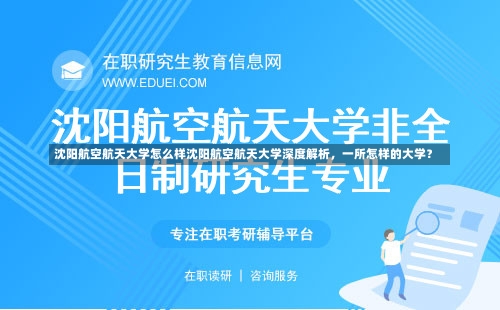 沈阳航空航天大学怎么样沈阳航空航天大学深度解析，一所怎样的大学？-第1张图片-记录生活每一天