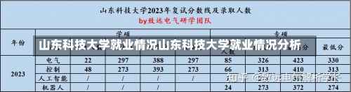 山东科技大学就业情况山东科技大学就业情况分析-第1张图片-记录生活每一天