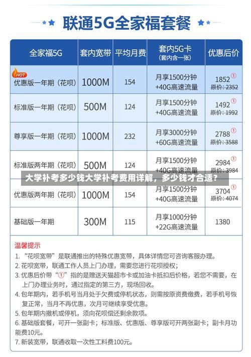 大学补考多少钱大学补考费用详解，多少钱才合适？-第3张图片-记录生活每一天