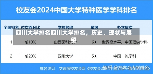 四川大学排名四川大学排名，历史、现状与展望-第1张图片-记录生活每一天