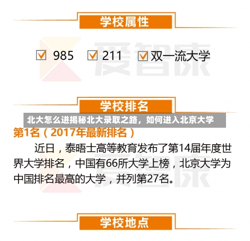 北大怎么进揭秘北大录取之路，如何进入北京大学-第1张图片-记录生活每一天