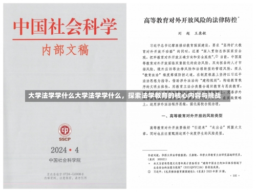 大学法学学什么大学法学学什么，探索法学教育的核心内容与挑战-第1张图片-记录生活每一天