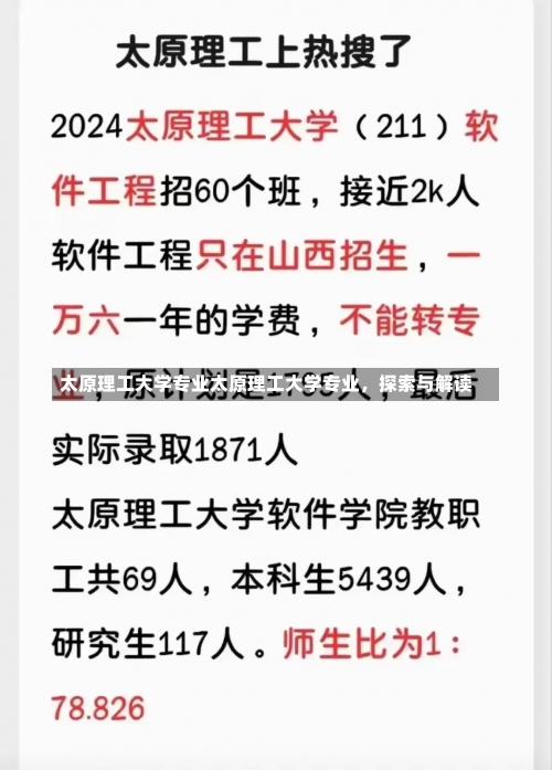 太原理工大学专业太原理工大学专业，探索与解读-第1张图片-记录生活每一天