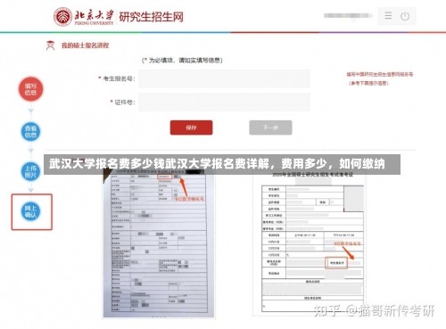 武汉大学报名费多少钱武汉大学报名费详解，费用多少，如何缴纳-第3张图片-记录生活每一天