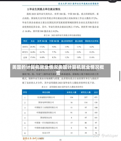 美国的计算机就业情况美国计算机就业情况概览-第2张图片-记录生活每一天