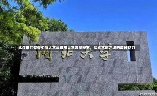 武汉市共有多少所大学武汉市大学数量概览，探索学府之城的教育魅力-第1张图片-记录生活每一天