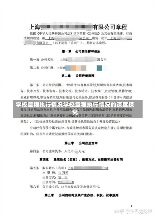 学校章程执行情况学校章程执行情况的深度探究-第3张图片-记录生活每一天