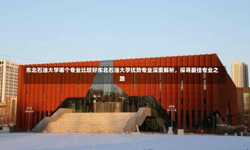 东北石油大学哪个专业比较好东北石油大学优势专业深度解析，探寻最佳专业之路-第3张图片-记录生活每一天