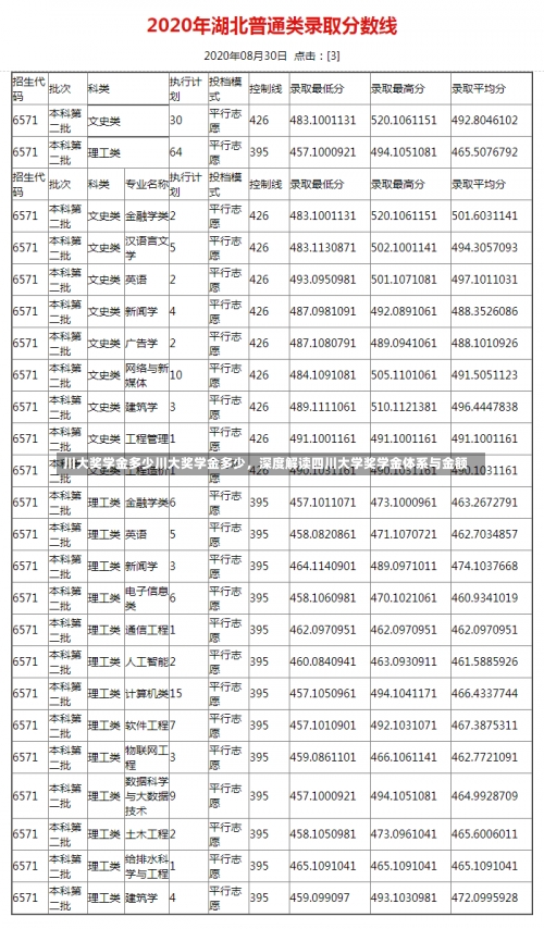 川大奖学金多少川大奖学金多少，深度解读四川大学奖学金体系与金额-第1张图片-记录生活每一天