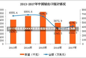 2017招生情况XXXX年高校招生情况分析，以2017年为例-第2张图片-记录生活每一天