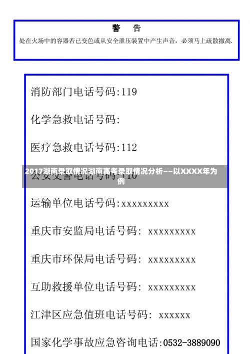 2017湖南录取情况湖南高考录取情况分析——以XXXX年为例-第2张图片-记录生活每一天