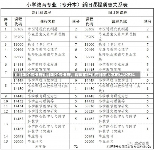 山师哪个专业好山师哪个专业好，深度解析山东师范大学的优势学科-第1张图片-记录生活每一天