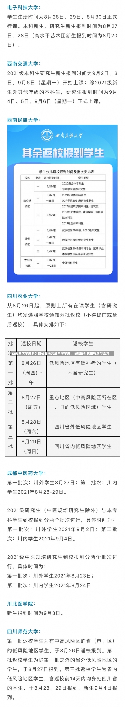 西南交大学费多少揭秘西南交通大学学费，深度解析费用构成与差异-第2张图片-记录生活每一天