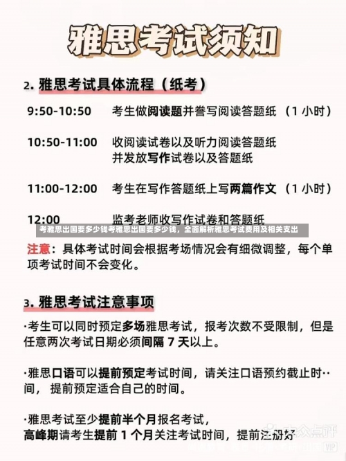 考雅思出国要多少钱考雅思出国要多少钱，全面解析雅思考试费用及相关支出-第2张图片-记录生活每一天