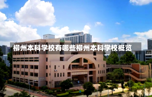 柳州本科学校有哪些柳州本科学校概览-第2张图片-记录生活每一天