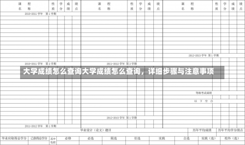 大学成绩怎么查询大学成绩怎么查询，详细步骤与注意事项-第1张图片-记录生活每一天