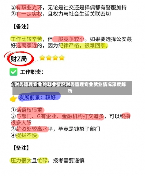 财务管理专业的就业情况财务管理专业就业情况深度解析-第2张图片-记录生活每一天