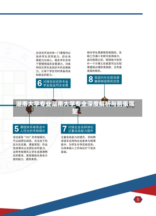 湖南大学专业湖南大学专业深度解析与前景展望-第1张图片-记录生活每一天