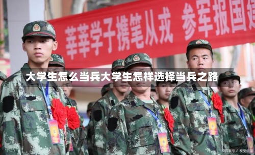 大学生怎么当兵大学生怎样选择当兵之路-第1张图片-记录生活每一天