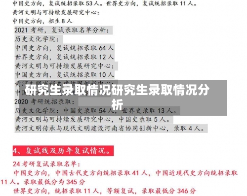 研究生录取情况研究生录取情况分析-第2张图片-记录生活每一天