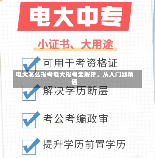 电大怎么报考电大报考全解析，从入门到精通-第3张图片-记录生活每一天