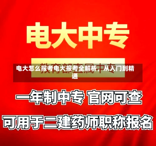 电大怎么报考电大报考全解析，从入门到精通-第1张图片-记录生活每一天