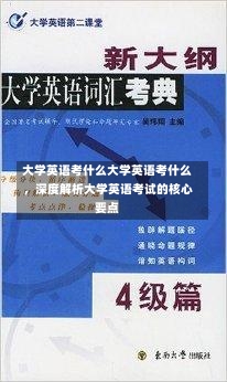 大学英语考什么大学英语考什么，深度解析大学英语考试的核心要点-第3张图片-记录生活每一天