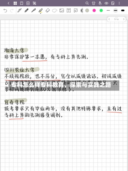 专科怎么样专科教育，探索与实践之路-第3张图片-记录生活每一天