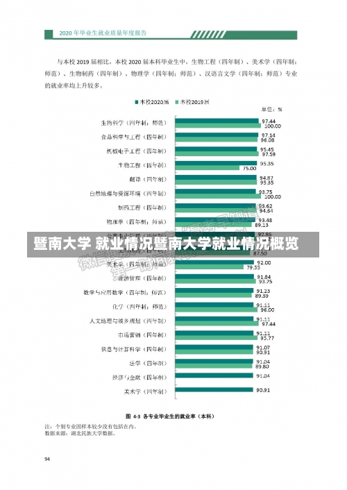 暨南大学 就业情况暨南大学就业情况概览-第2张图片-记录生活每一天