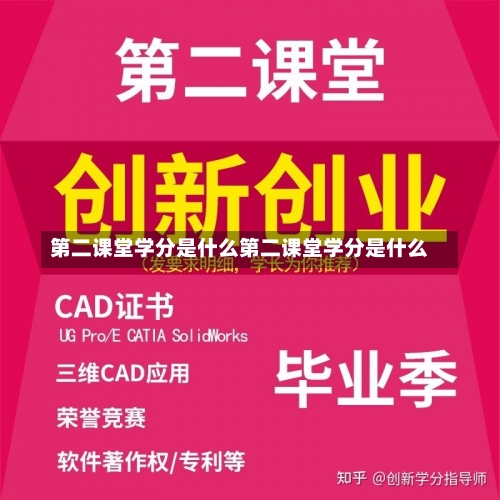 第二课堂学分是什么第二课堂学分是什么-第1张图片-记录生活每一天